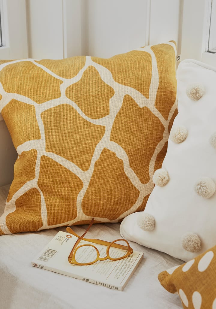 Nadi putevar 50 x 50 cm , Spicy yellow-light beige Chhatwal & Jonsson