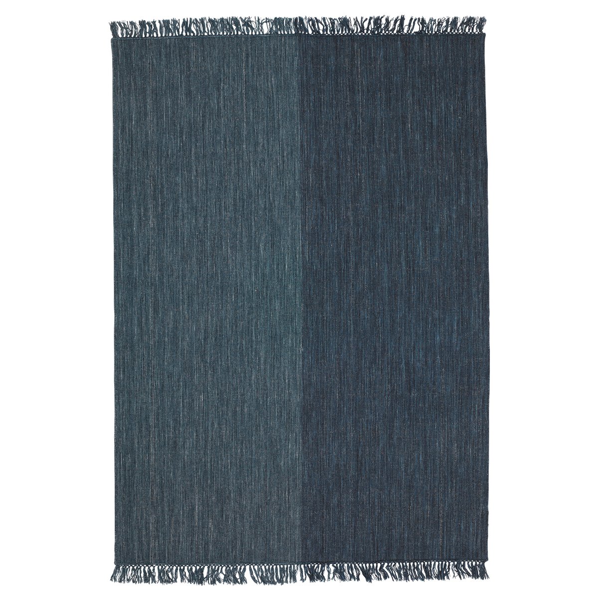 Nanda gulvteppe 200x300 cm Dark blue-blue