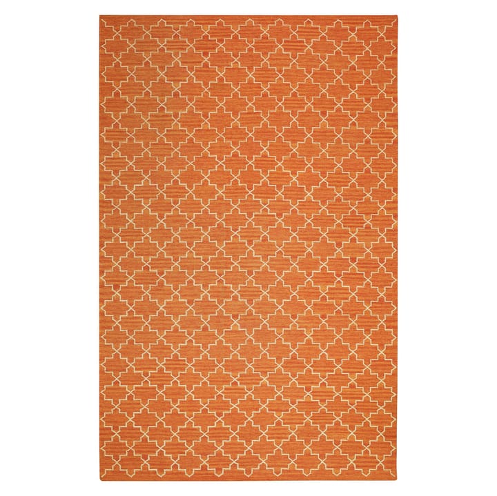 New Geometric gulvteppe 180x272 cm - Orange melange-off white - Chhatwal & Jonsson