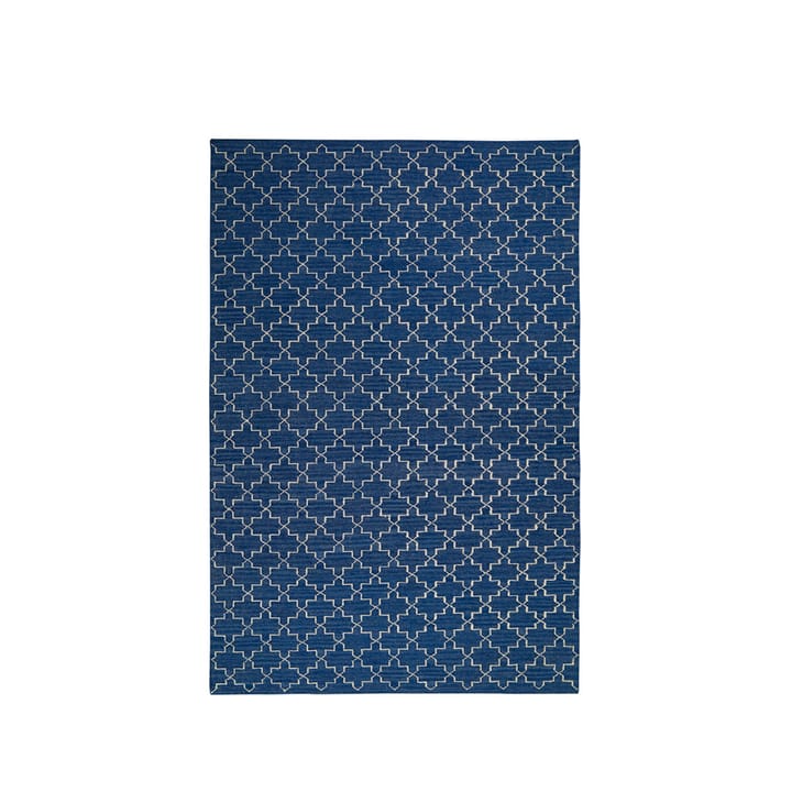 New Geometric teppe - Indigo melange/off-white, 180 x 272 cm - Chhatwal & Jonsson