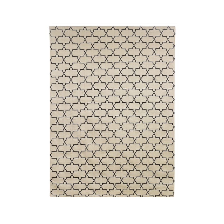 New Geometric teppe - Off-white/navy, 234 x 323 cm - Chhatwal & Jonsson