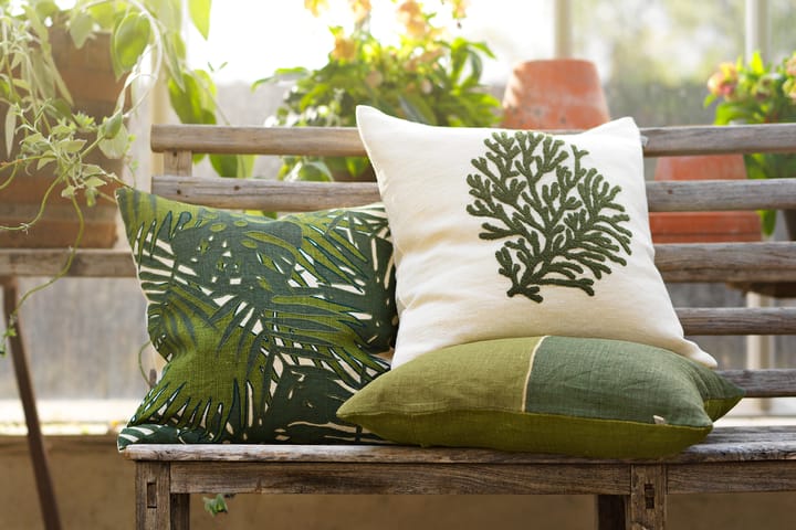 Palm putetrekk 50 x 50 cm - Green-cactus green - Chhatwal & Jonsson
