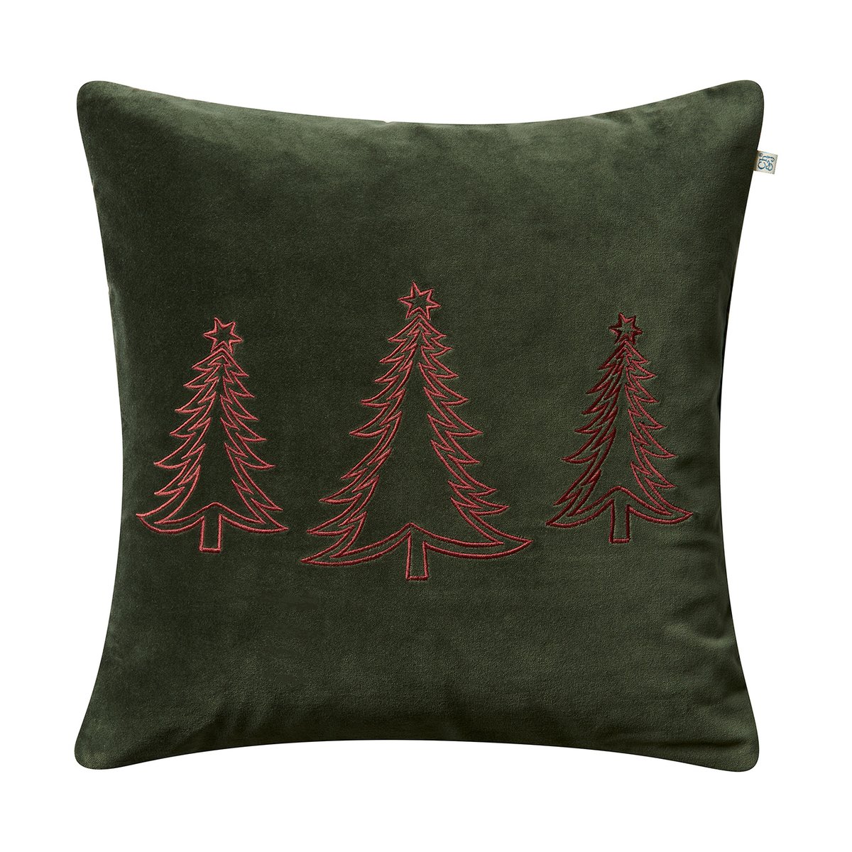 Bilde av Chhatwal & Jonsson Pine Tree putetrekk 50x50 cm Forest green