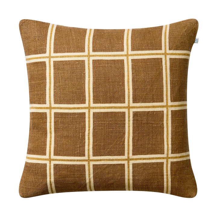 Raha putetrekk 50x50 cm - Taupe-masala yellow - Chhatwal & Jonsson