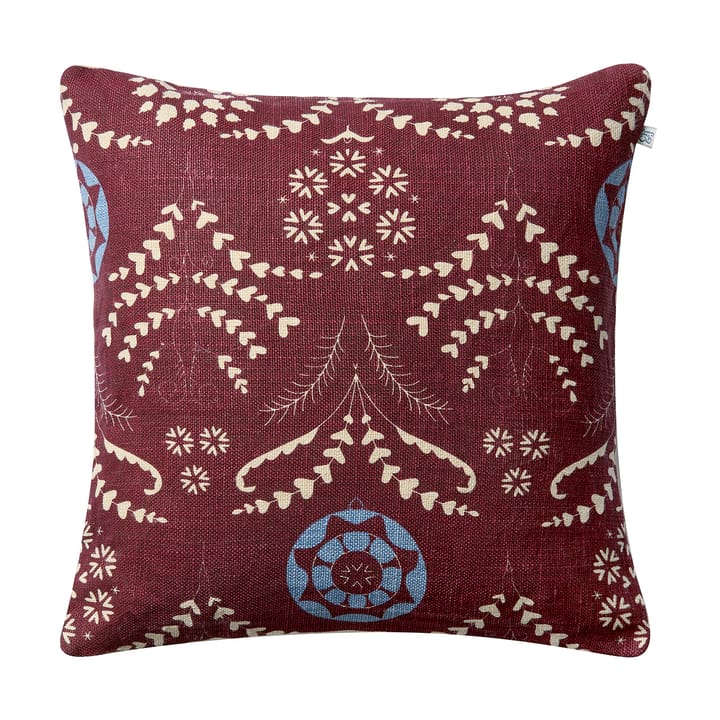 Rani putetrekk 50x50 cm - Ruby-dusty blue - Chhatwal & Jonsson