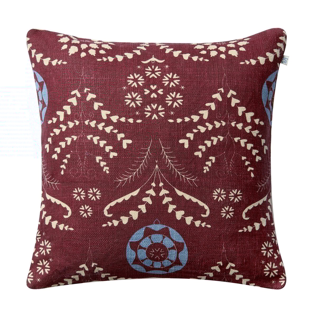 Bilde av Chhatwal & Jonsson Rani putetrekk 50x50 cm Ruby-dusty blue
