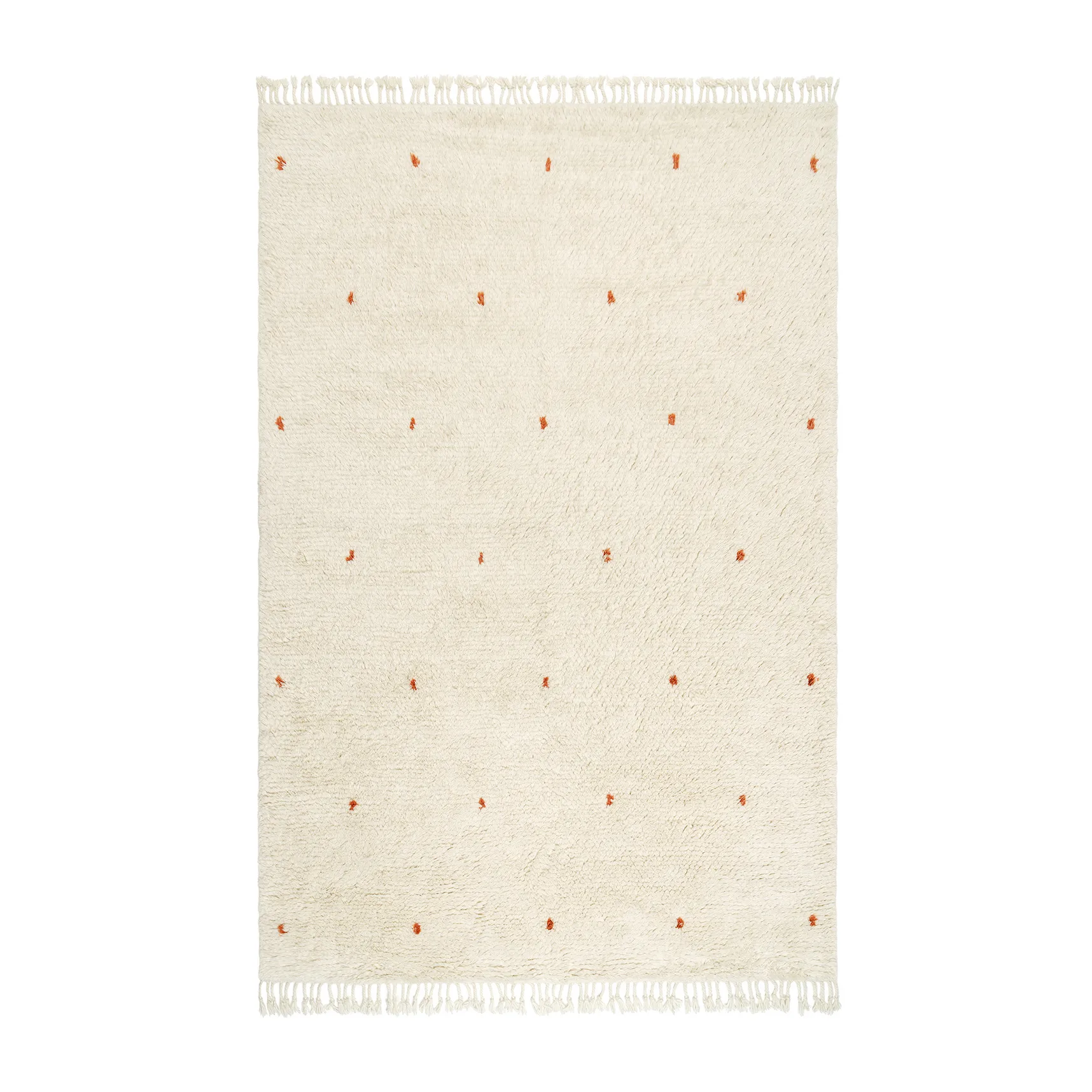 Ravi teppe 177 x 266 cm, Off white-orange Chhatwal & Jonsson
