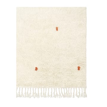 Ravi teppe 177 x 266 cm - Off white-orange - Chhatwal & Jonsson