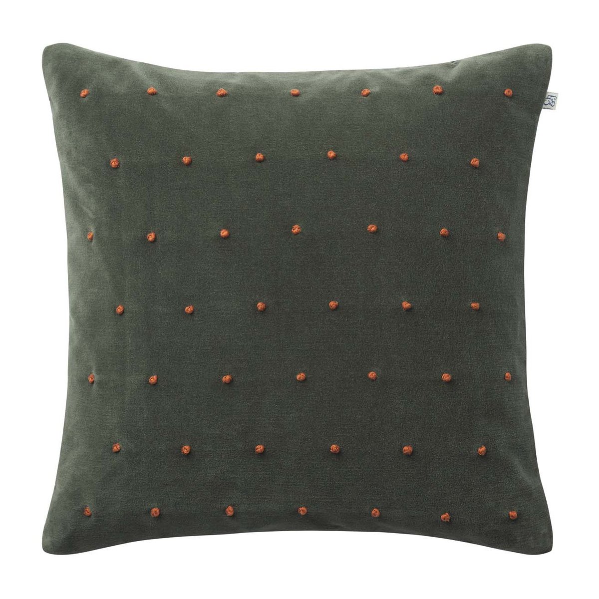 Bilde av Chhatwal & Jonsson Roma putetrekk 50 x 50 cm Forest green-terracotta