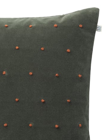 Roma putetrekk 50 x 50 cm - Forest green-terracotta - Chhatwal & Jonsson