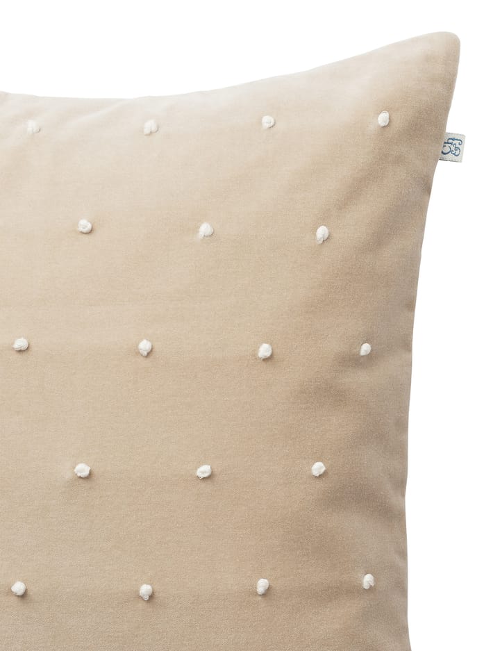 Roma putetrekk 50 x 50 cm, Tan-off white Chhatwal & Jonsson