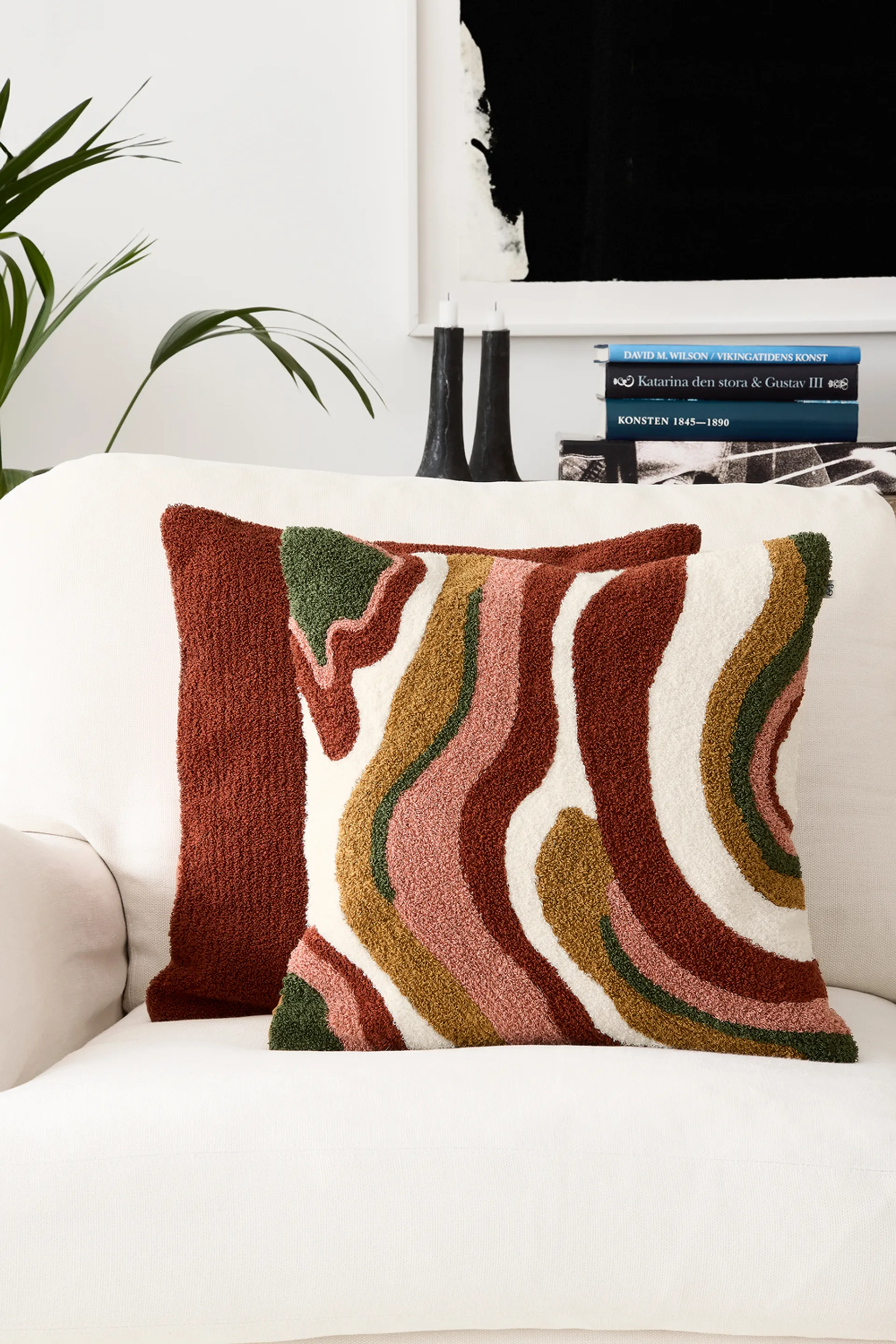 Sagar putetrekk 50 x 50 cm, Rust-rose Chhatwal & Jonsson