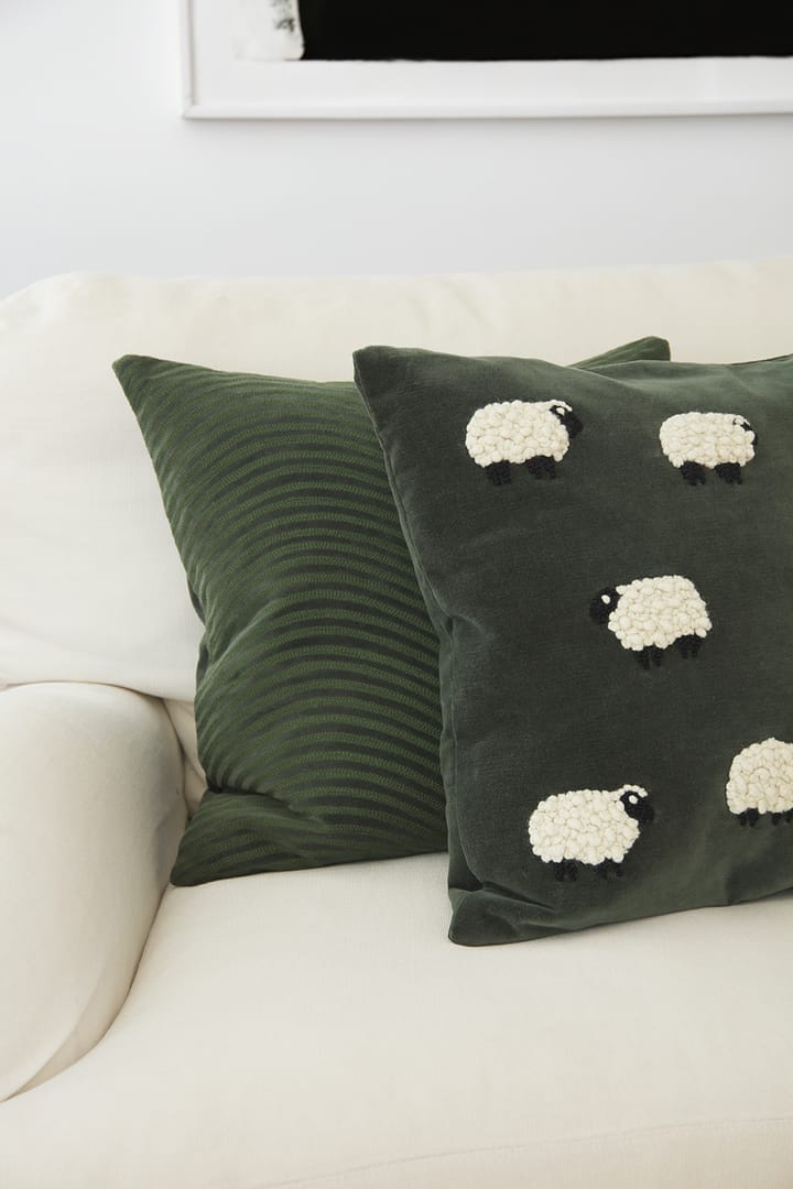 Sheep putetrekk 50 x 50 cm - Forest green - Chhatwal & Jonsson