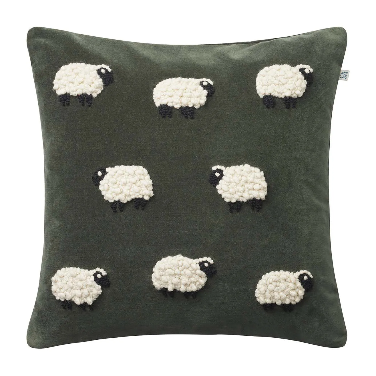 Sheep putetrekk 50 x 50 cm, Forest green Chhatwal & Jonsson