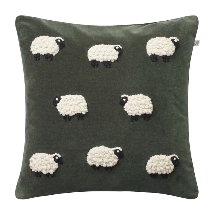 Sheep putetrekk 50 x 50 cm - Forest green - Chhatwal & Jonsson