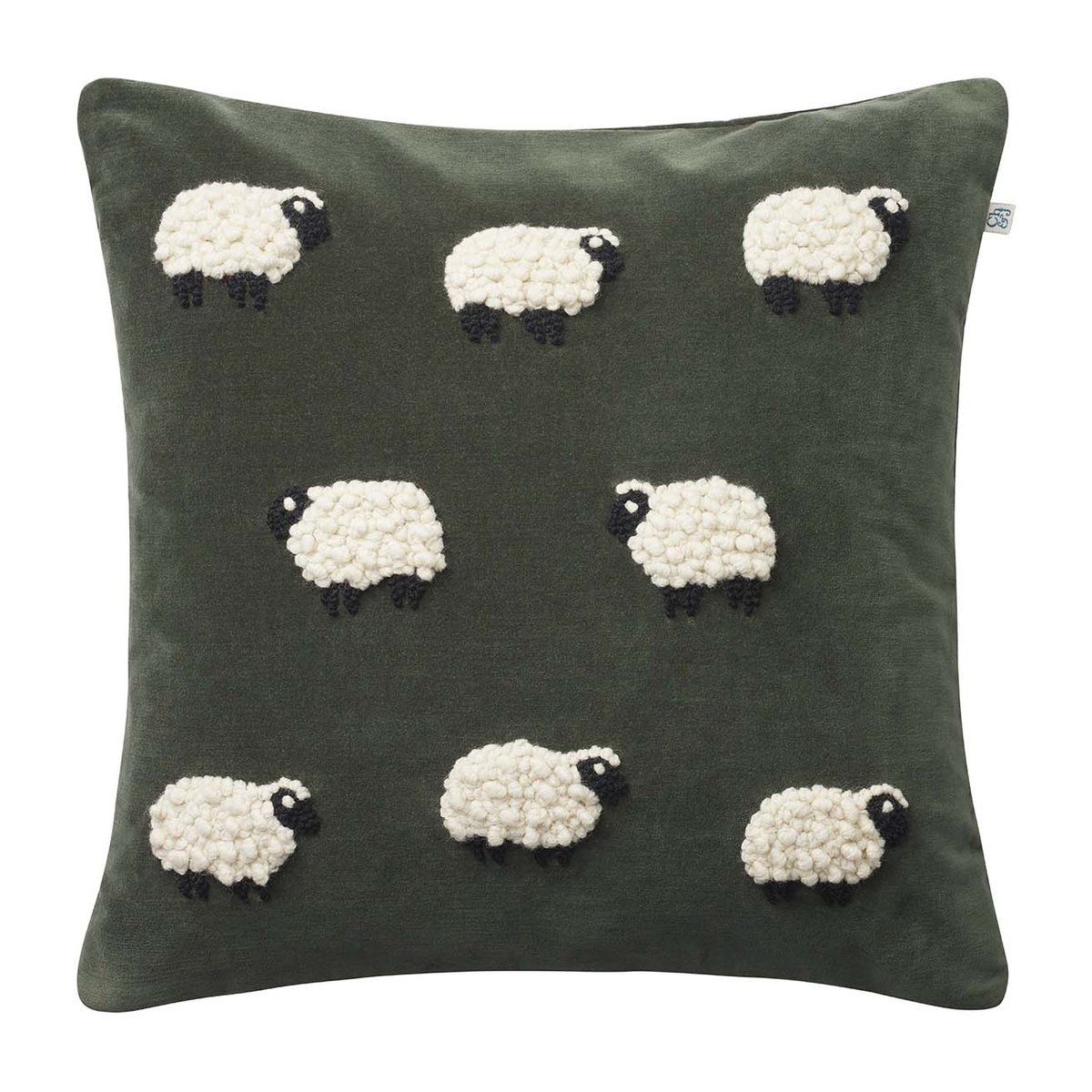 Bilde av Chhatwal & Jonsson Sheep putetrekk 50 x 50 cm Forest green