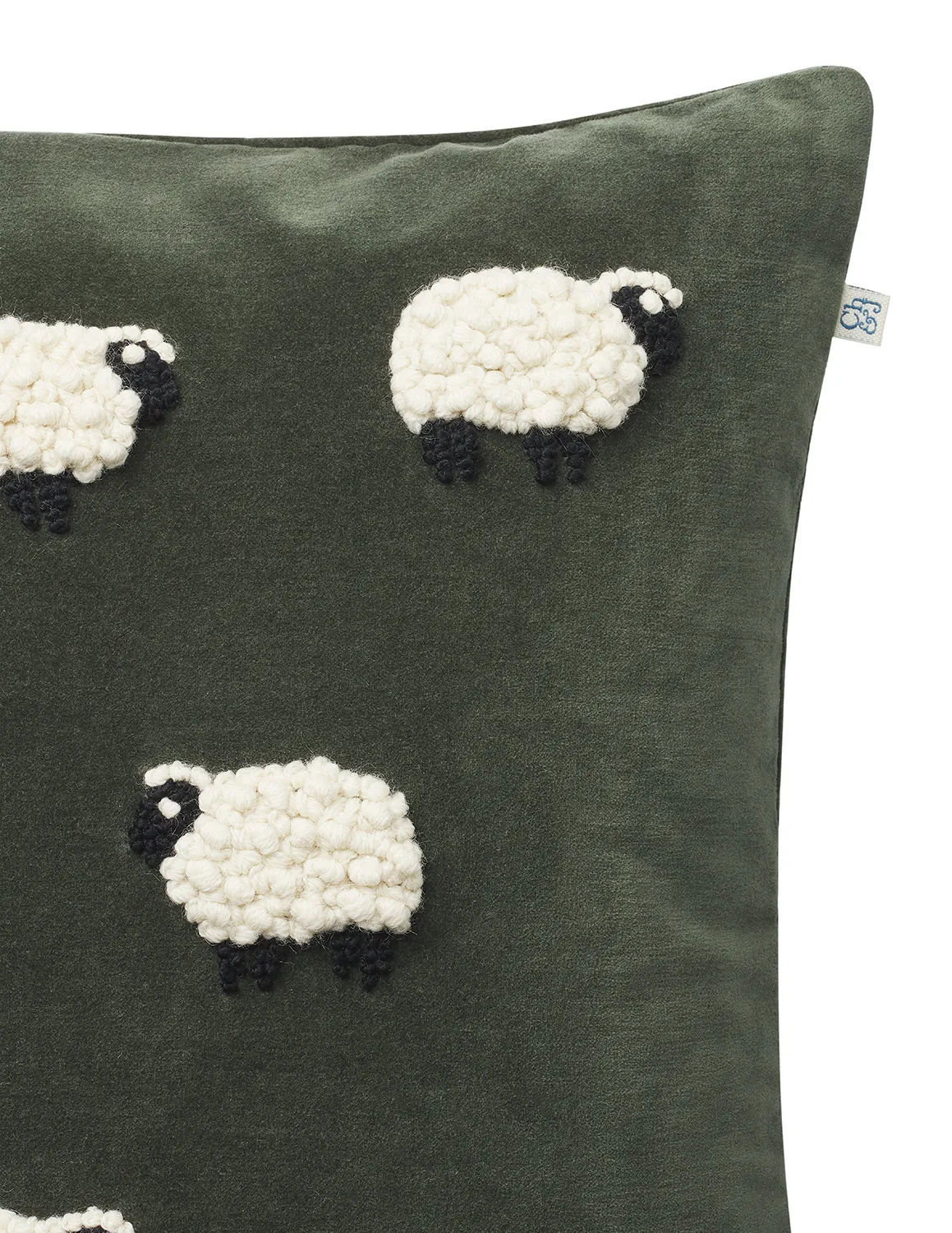 Sheep putetrekk 50 x 50 cm, Forest green Chhatwal & Jonsson