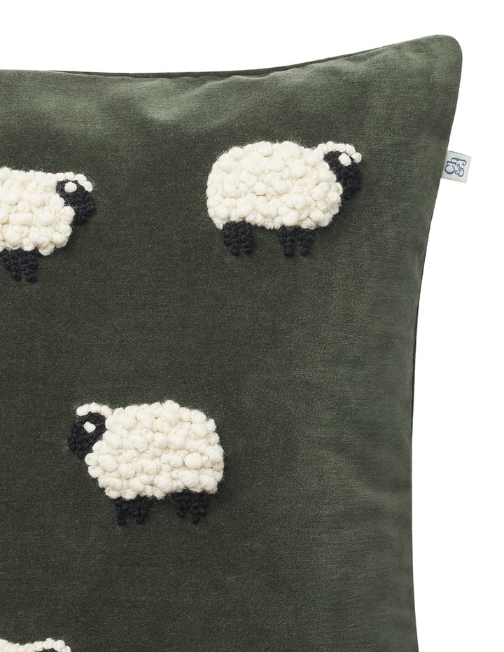 Sheep putetrekk 50 x 50 cm - Forest green - Chhatwal & Jonsson