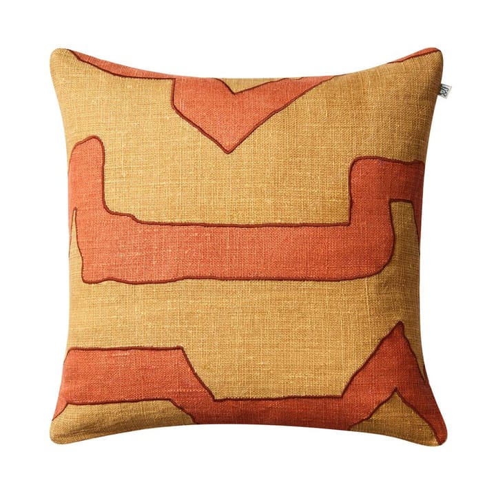 Sikkim putetrekk 50 x 50 cm - Apricot orange-khaki - Chhatwal & Jonsson