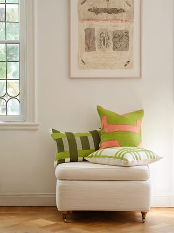 Sikkim putetrekk 50 x 50 cm - Rose-lime - Chhatwal & Jonsson