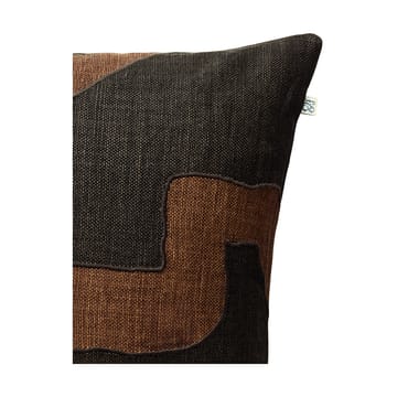 Sikkim putetrekk 50 x 50 cm - Taupe-Dark Brown - Chhatwal & Jonsson