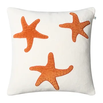 Star Fish putevar 50 x 50 cm - Off white-orange - Chhatwal & Jonsson