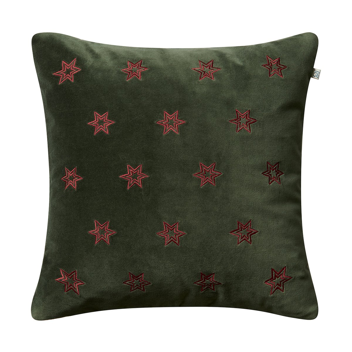 Bilde av Chhatwal & Jonsson Star putetrekk 50x50 cm Forest green