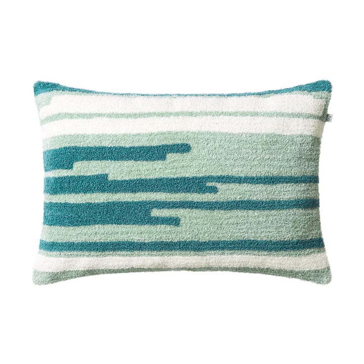 Stripe Asis putetrekk 40x60 cm - Heaven blue-aqua-off white - Chhatwal & Jonsson
