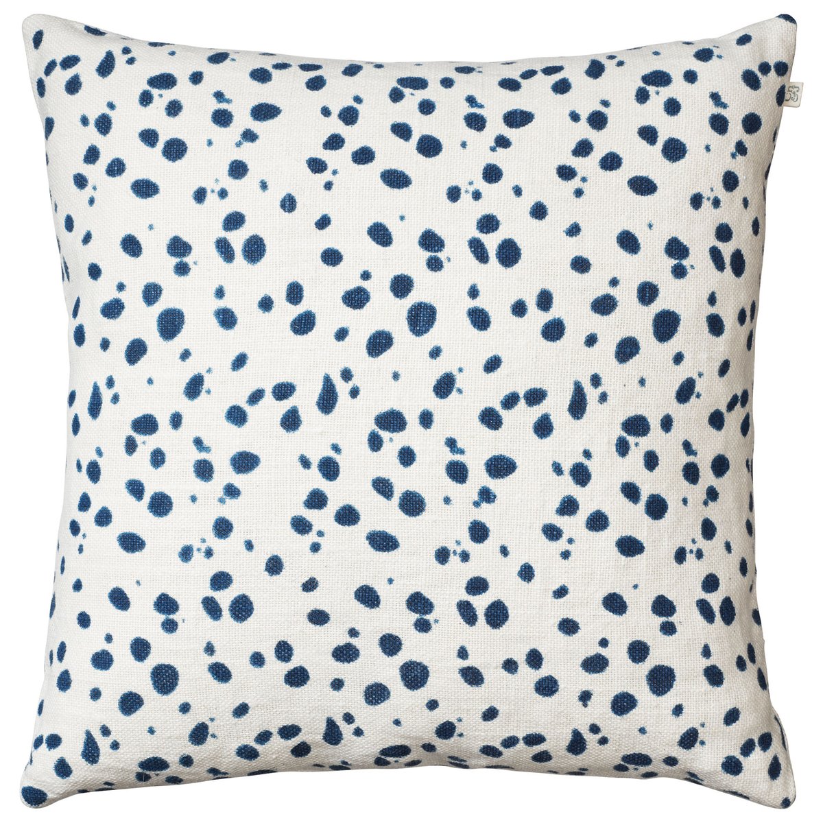 Bilde av Chhatwal & Jonsson Tiger Dot putevar 50x50 cm Hvit-blå