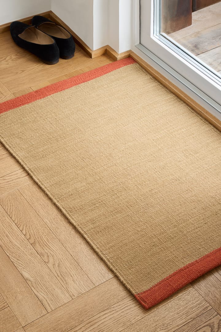 Traceable Tarun dørmatte 60 x 90 cm, Beige Rust Chhatwal & Jonsson