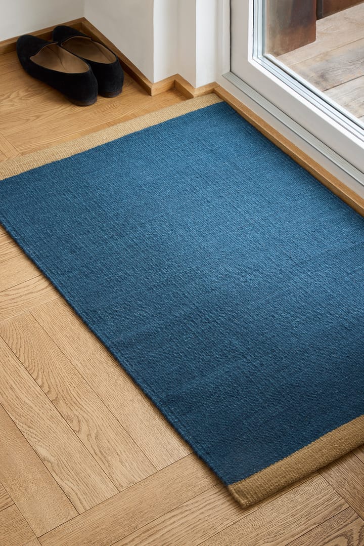 Traceable Tarun dørmatte 60 x 90 cm, Dark Blue-Beige Chhatwal & Jonsson