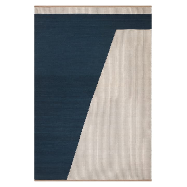 Una ullteppe 230x320 cm - Dark blue-beige-off white - Chhatwal & Jonsson