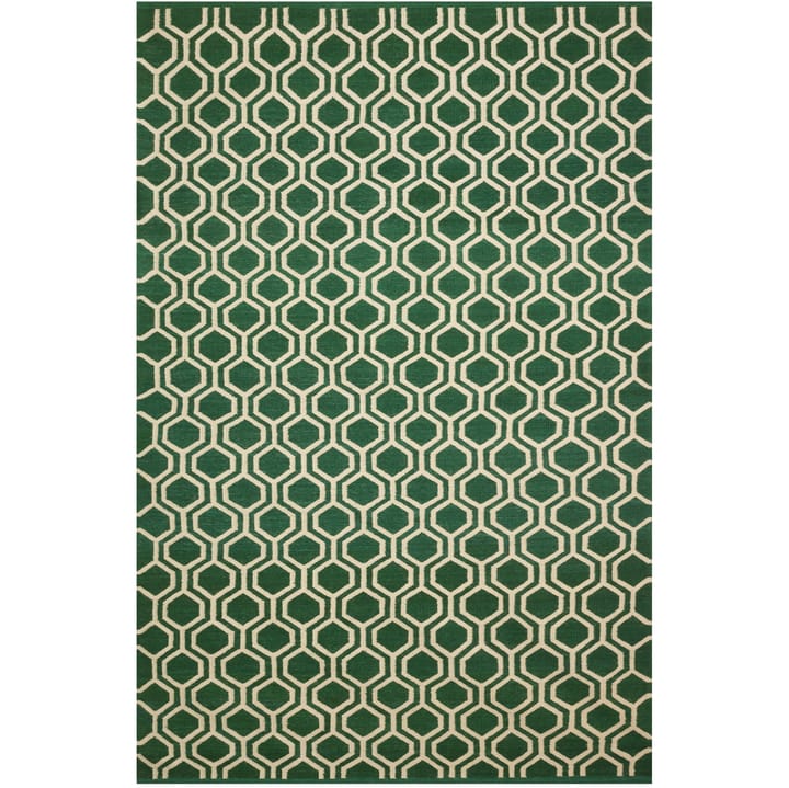 Varanasi gulvteppe 234x323 cm - Green-off white - Chhatwal & Jonsson