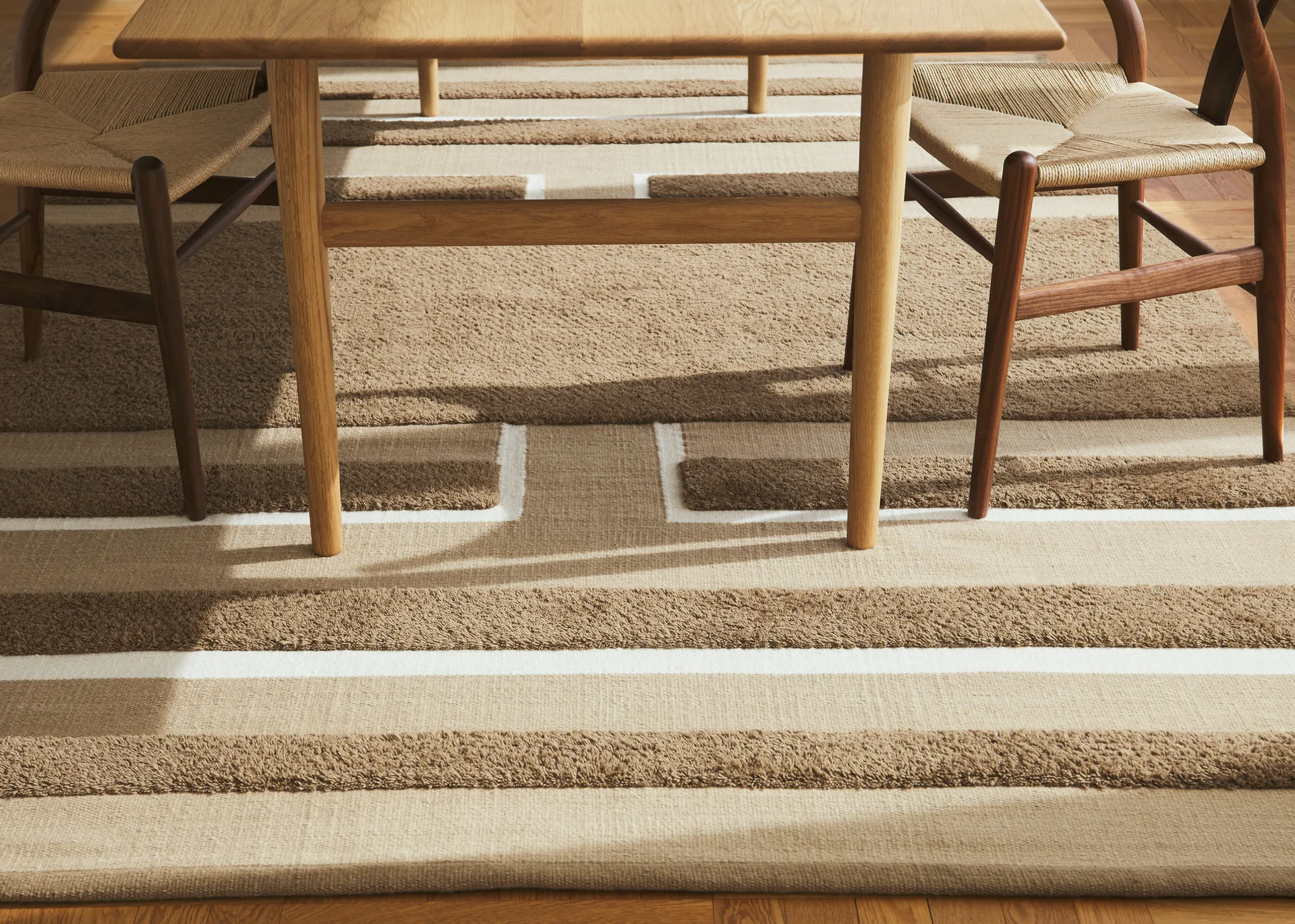 Veda teppe 200 x 300 cm, Mocha-beige-off white Chhatwal & Jonsson