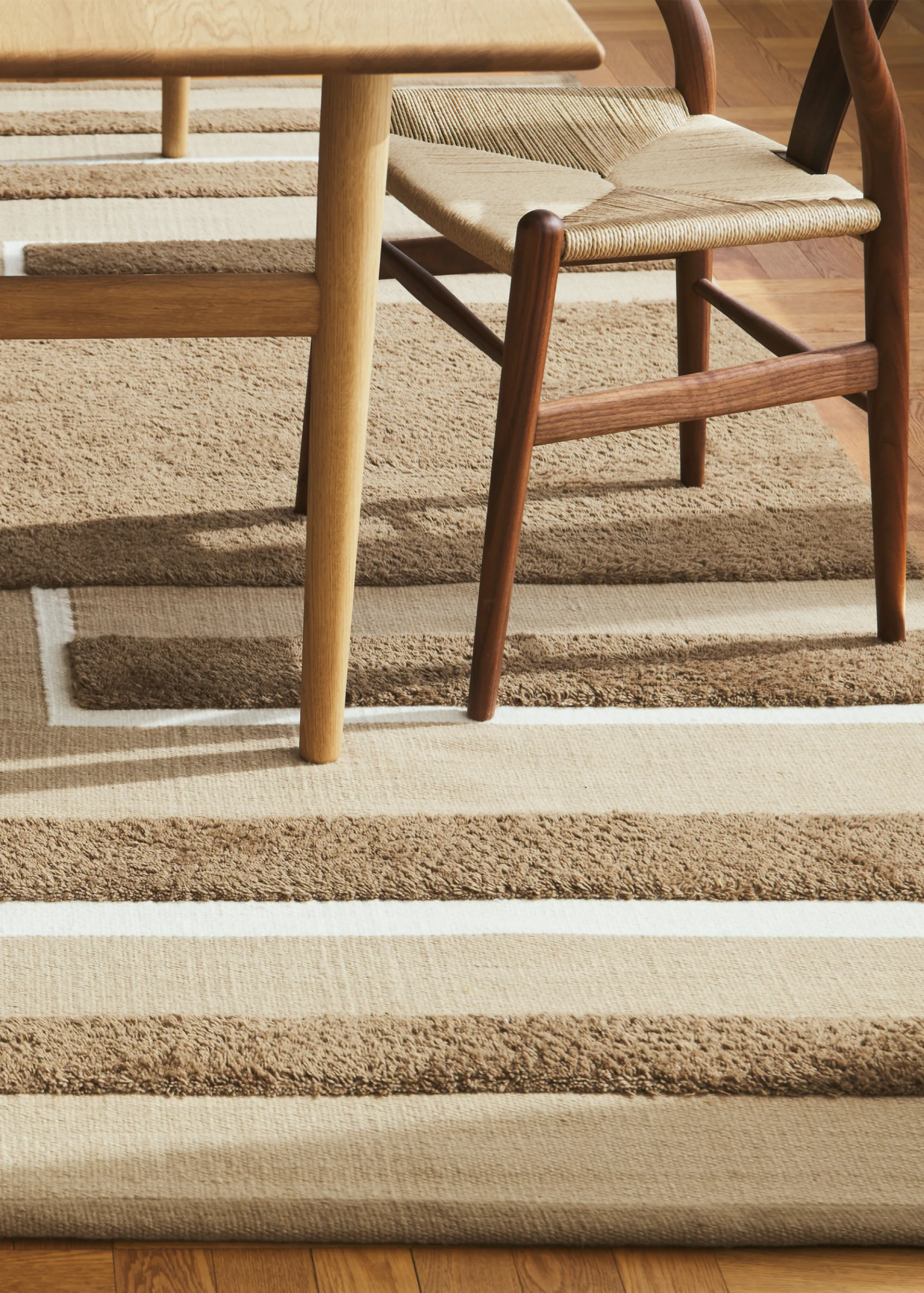 Veda teppe 250 x 350 cm, Mocha-beige-off white Chhatwal & Jonsson