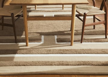 Veda teppe 250 x 350 cm - Mocha-beige-off white - Chhatwal & Jonsson