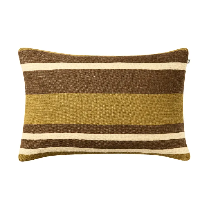 Vera putetrekk - Masala Yellow-Taupe, 40x60 cm - Chhatwal & Jonsson