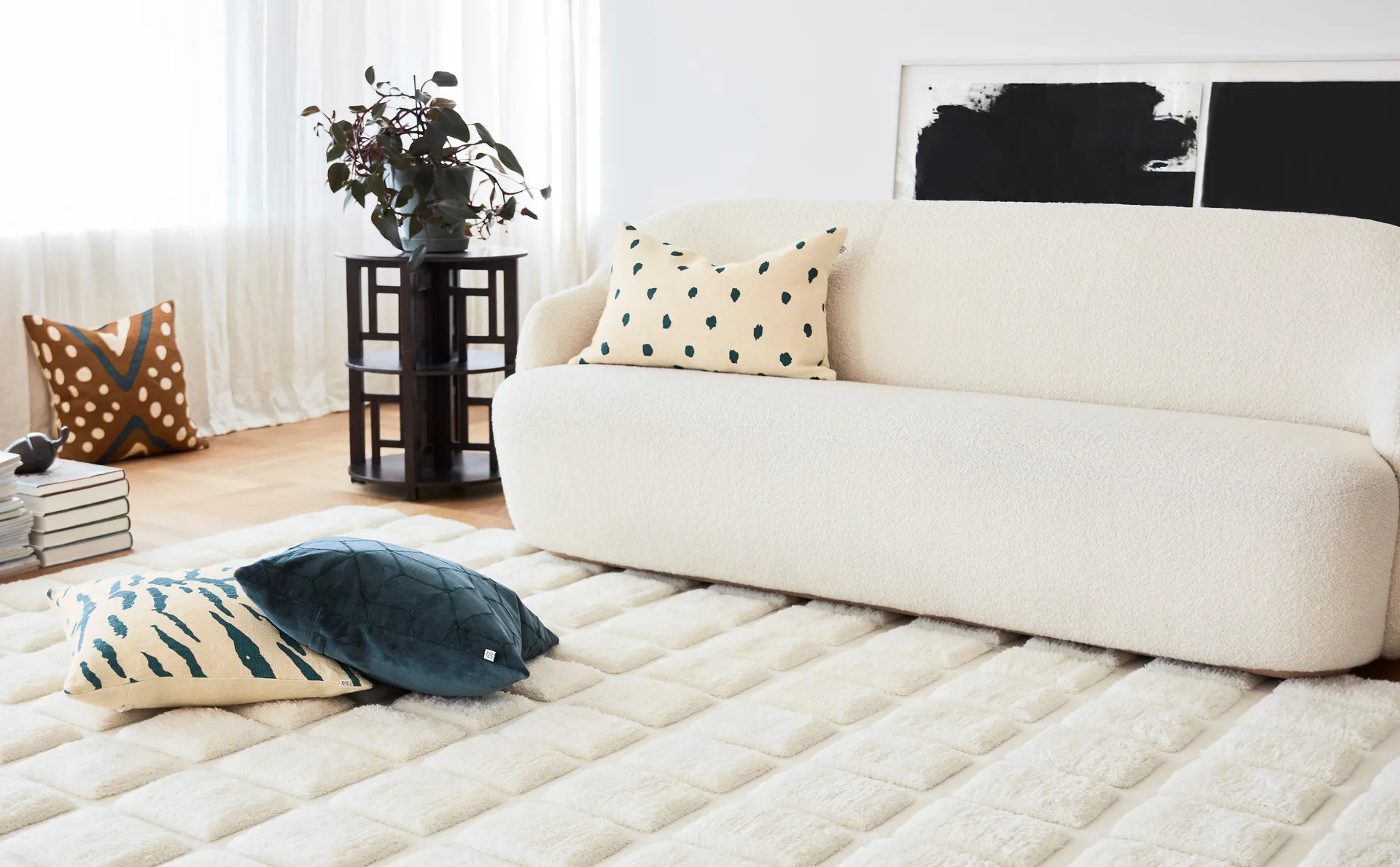 Vir putevar 50 x 50 cm, Sea blue Chhatwal & Jonsson