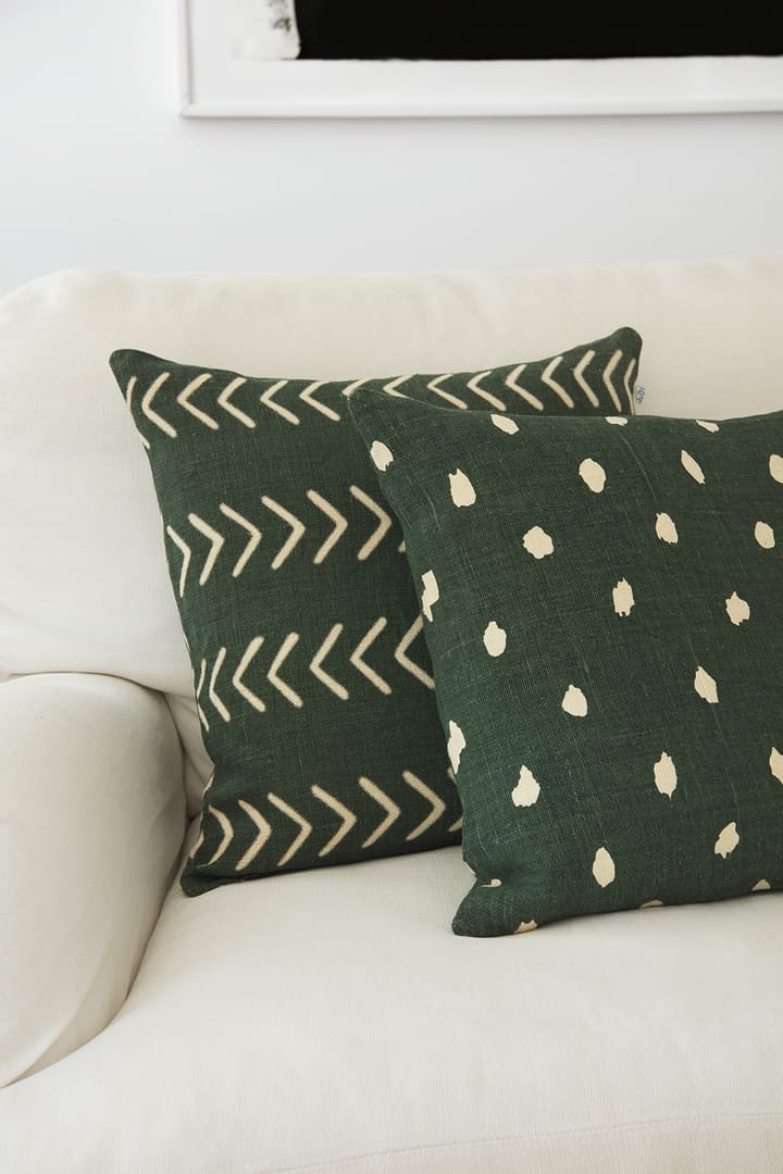 Yash reverse putetrekk 50 x 50 cm, Green base Chhatwal & Jonsson