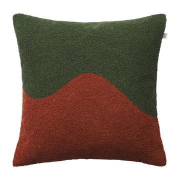 Yogi putetrekk 50 x 50 cm - Forest green-terracotta - Chhatwal & Jonsson