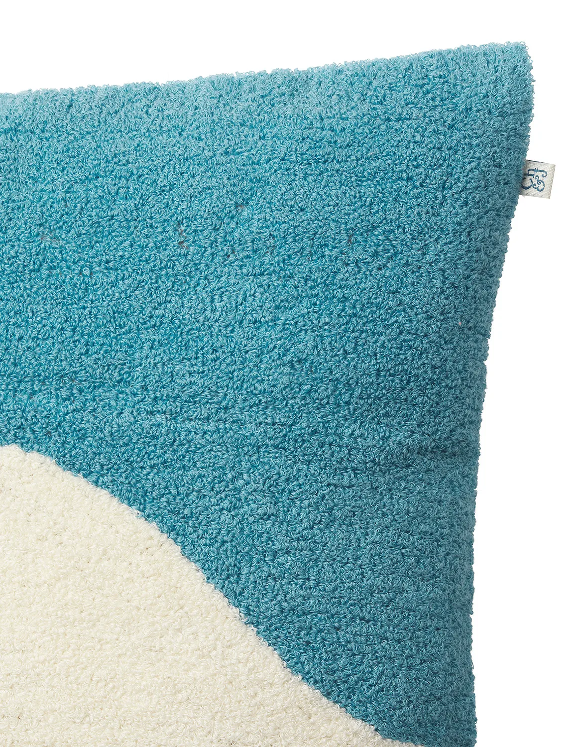 Yogi putetrekk 50 x 50 cm, Heaven blue-off white Chhatwal & Jonsson