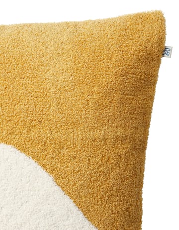 Yogi putetrekk 50 x 50 cm - Spicy yellow-off white - Chhatwal & Jonsson