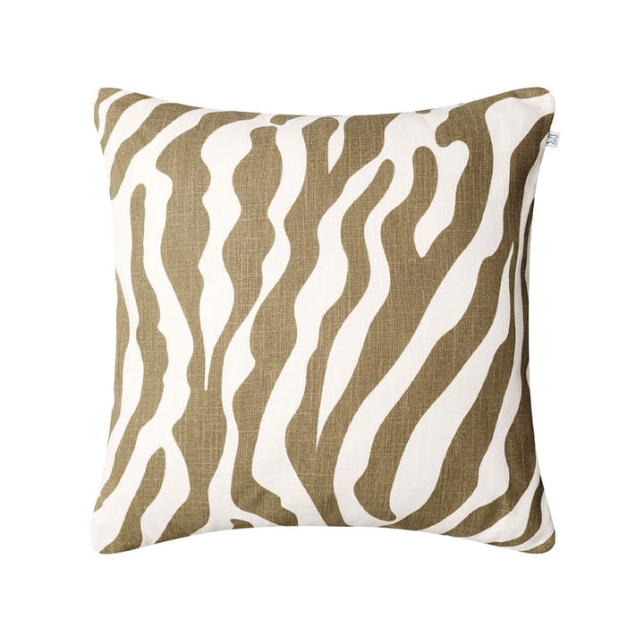 Zebra Outdoor pute, 50 x 50 - Shitake/off-white - Chhatwal & Jonsson