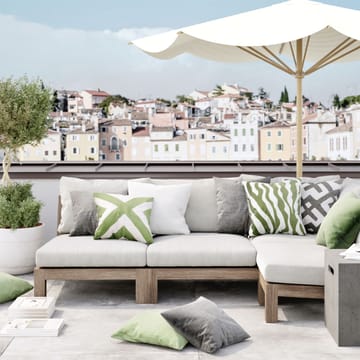 Zebra Outdoor pute 50x50 cm - Sage/off white, 50 cm - Chhatwal & Jonsson