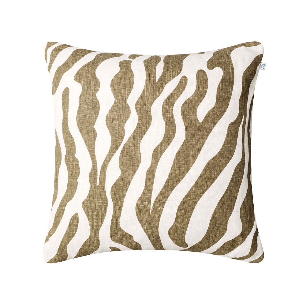 Bilde av Chhatwal & Jonsson Zebra Outdoor pute 50x50 cm Shitake/off-white