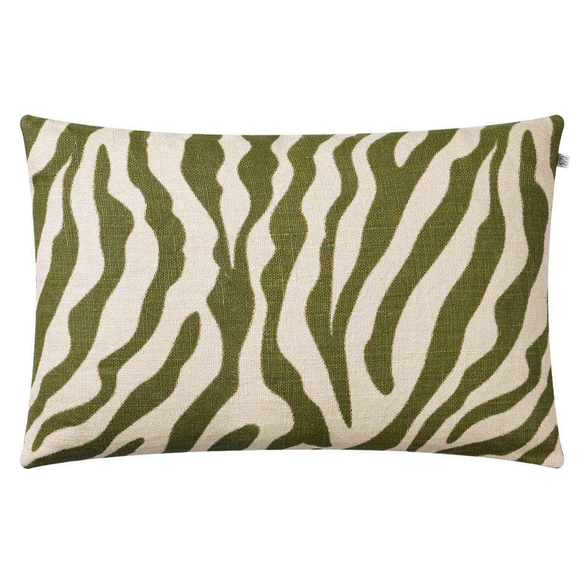 Bilde av Chhatwal & Jonsson Zebra putetrekk 40x60 cm Cactus green