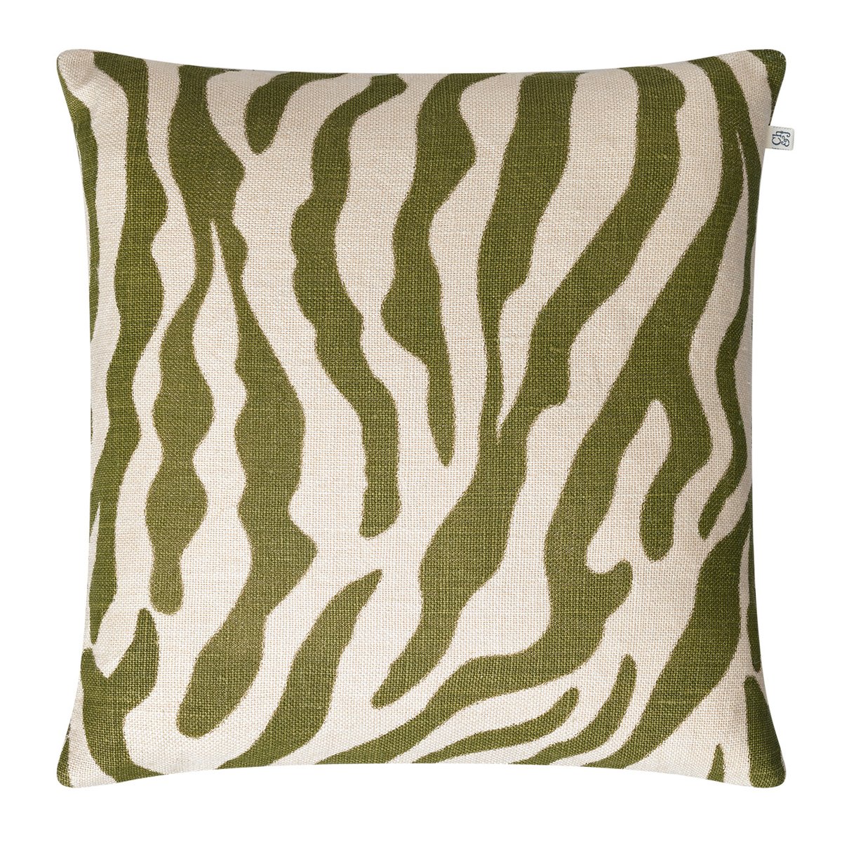 Bilde av Chhatwal & Jonsson Zebra putevar 50x50 cm Cactus green