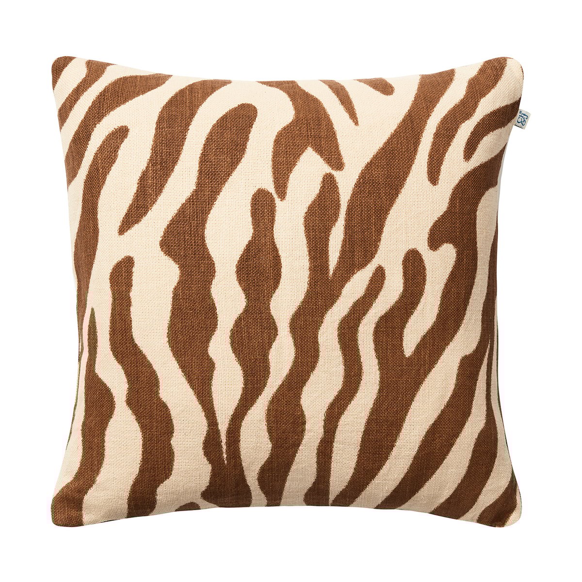 Bilde av Chhatwal & Jonsson Zebra putevar 50x50 cm Taupe