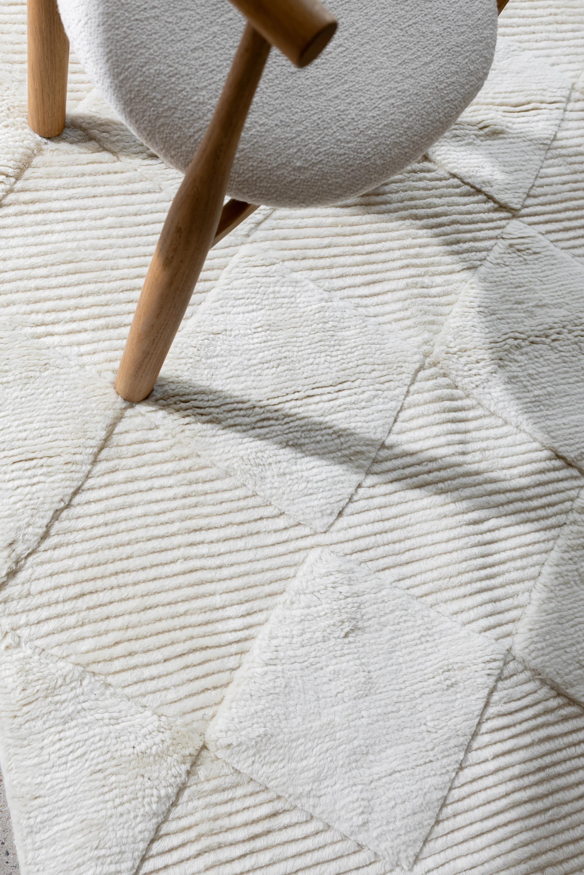 Berber teppe, Ivory, 250x350 cm Classic Collection