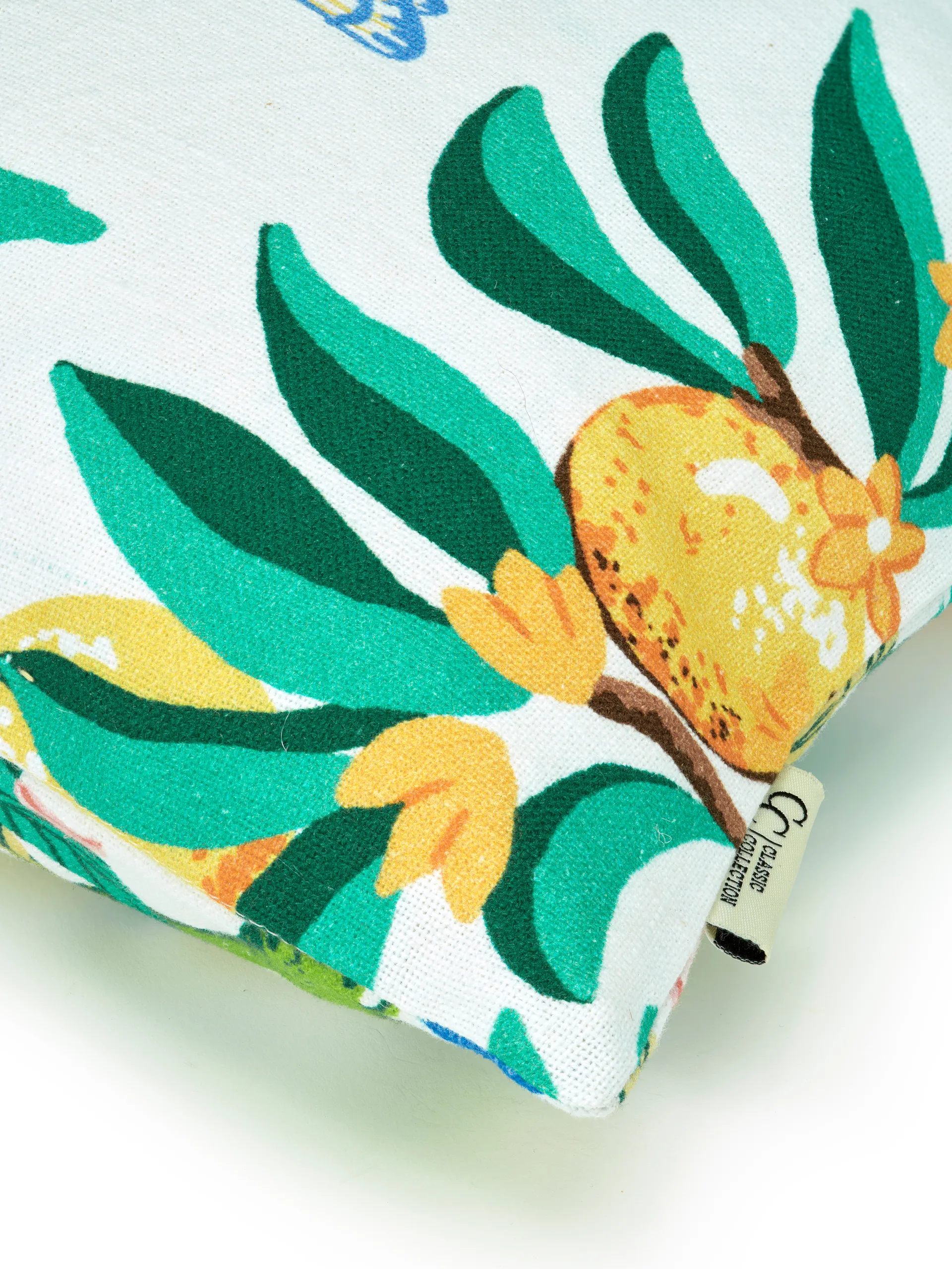 Botanical Orange putetrekk 50x50 cm, White Classic Collection